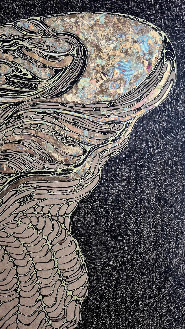 Detail of Butterfly Totem